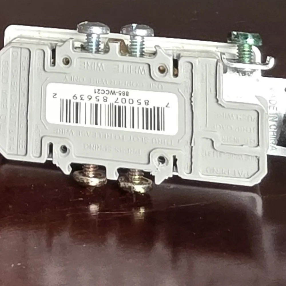 White Electrical Outlet - Picture 2 of 2